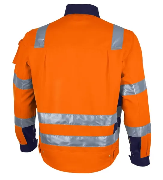 Warnschutz Bundjacke Qualitex PRO WS warnorange/marine